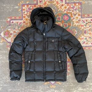 J crew expedition down puffer jacket mens size XS